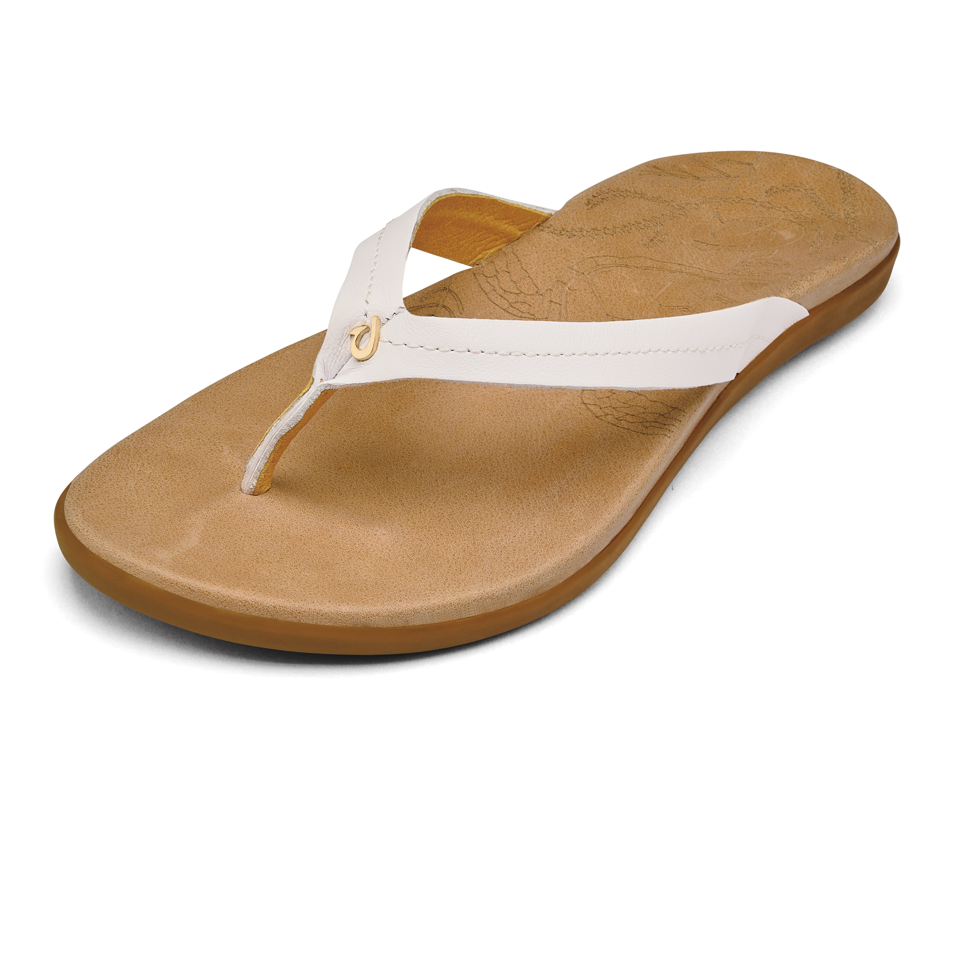 Bright White / Golden Sand