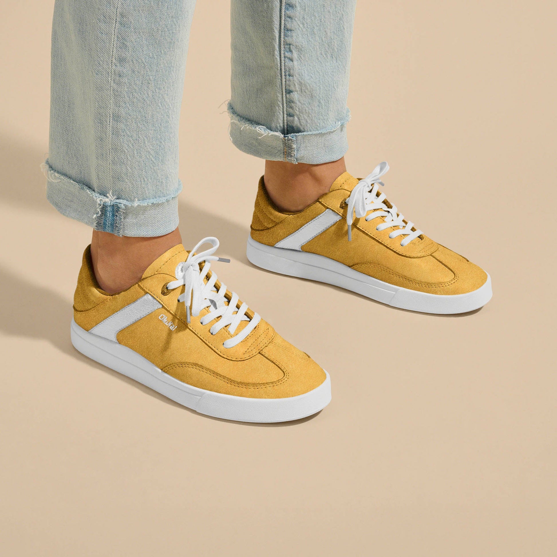 Mustard / Off White
