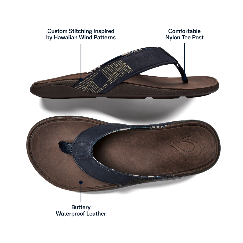 Trench Blue / Dark Wood